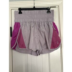 Free People‎ Movement The Way Home Shorts Womens Large Purple Pink  Athleisure